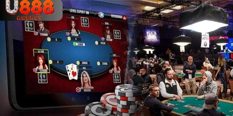 Tựa game Poker mang tính chiến thuật tại sòng bài U888