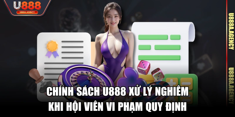 Chính sách U888 xử lý nghiêm khi hội viên vi phạm quy định
