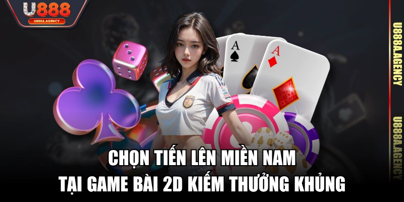Chọn Tiến lên miền Nam tại game bài 2D kiếm thưởng khủng