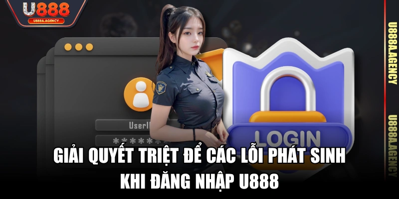 Giải quyết triệt để các lỗi phát sinh khi đăng nhập U888