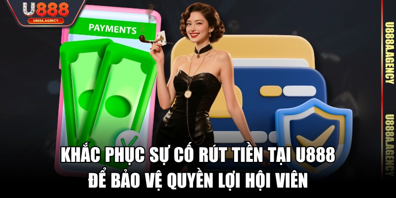 Khắc phục sự cố rút tiền tại U888 để bảo vệ quyền lợi hội viên